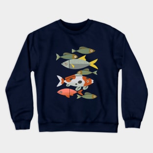 Pond Fishes Crewneck Sweatshirt